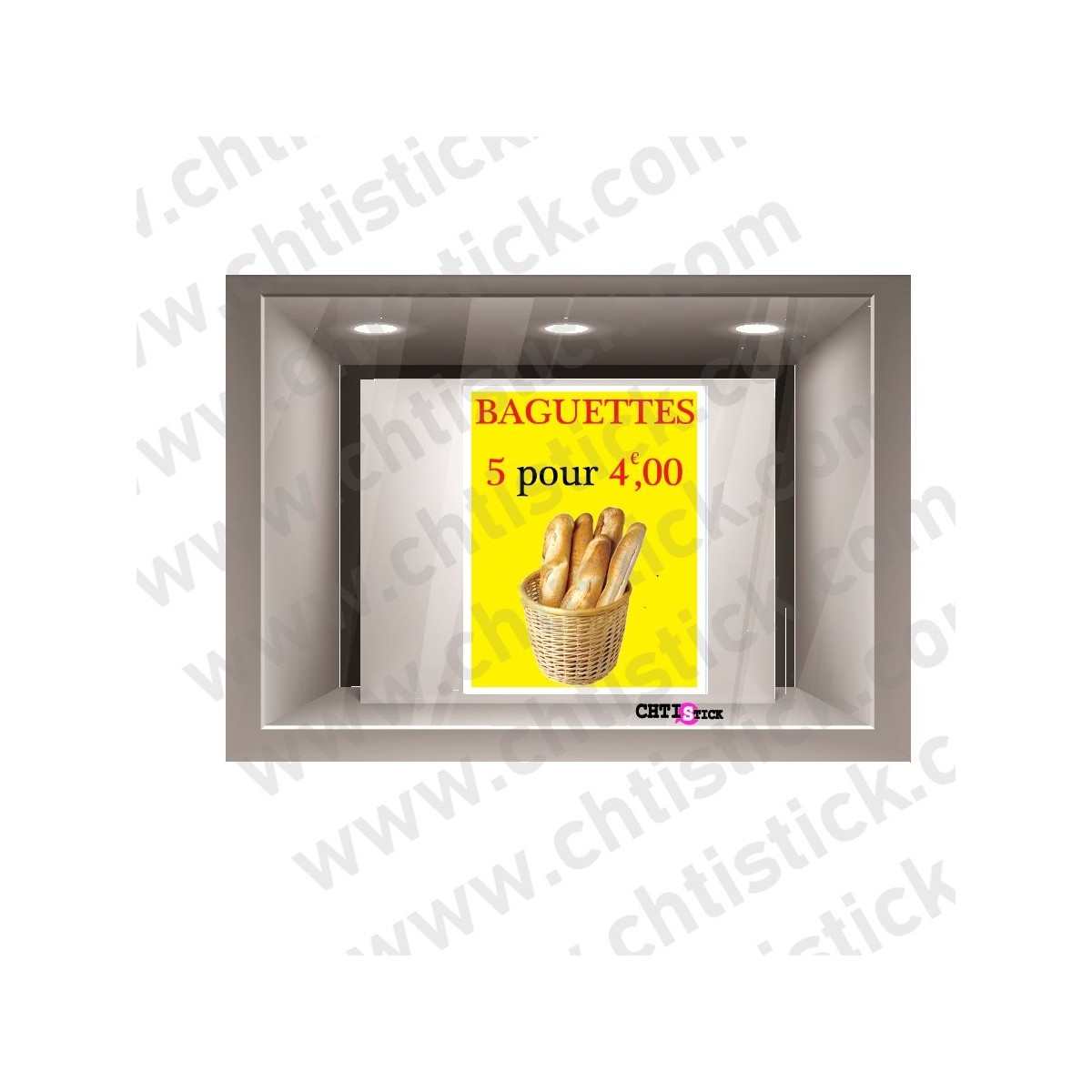 chtistick STICKER PROMO ELECTROSTATIQUE 2