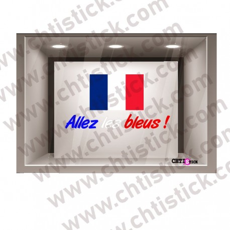 STICKER FOOT ALLEZ LES BLEUS