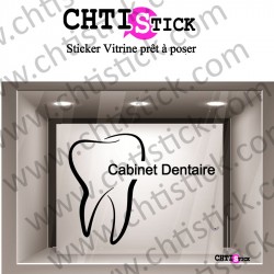 STICKER DENTISTE PERSONNALISABLE