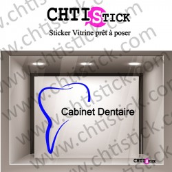 STICKER DENTISTE PERSONNALISABLE 2