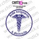 STICKER AIDE SOIGNANTE A DOMICILE 