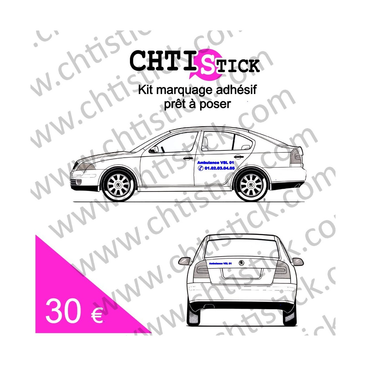 chtistick KIT RAISON SOCIALE VSL