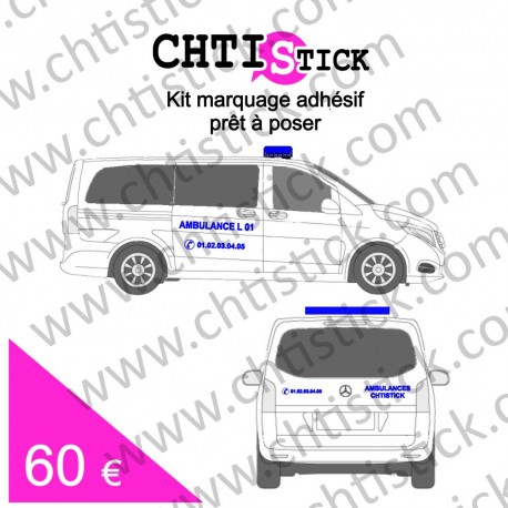 KIT RAISON SOCIALE AMBULANCE L