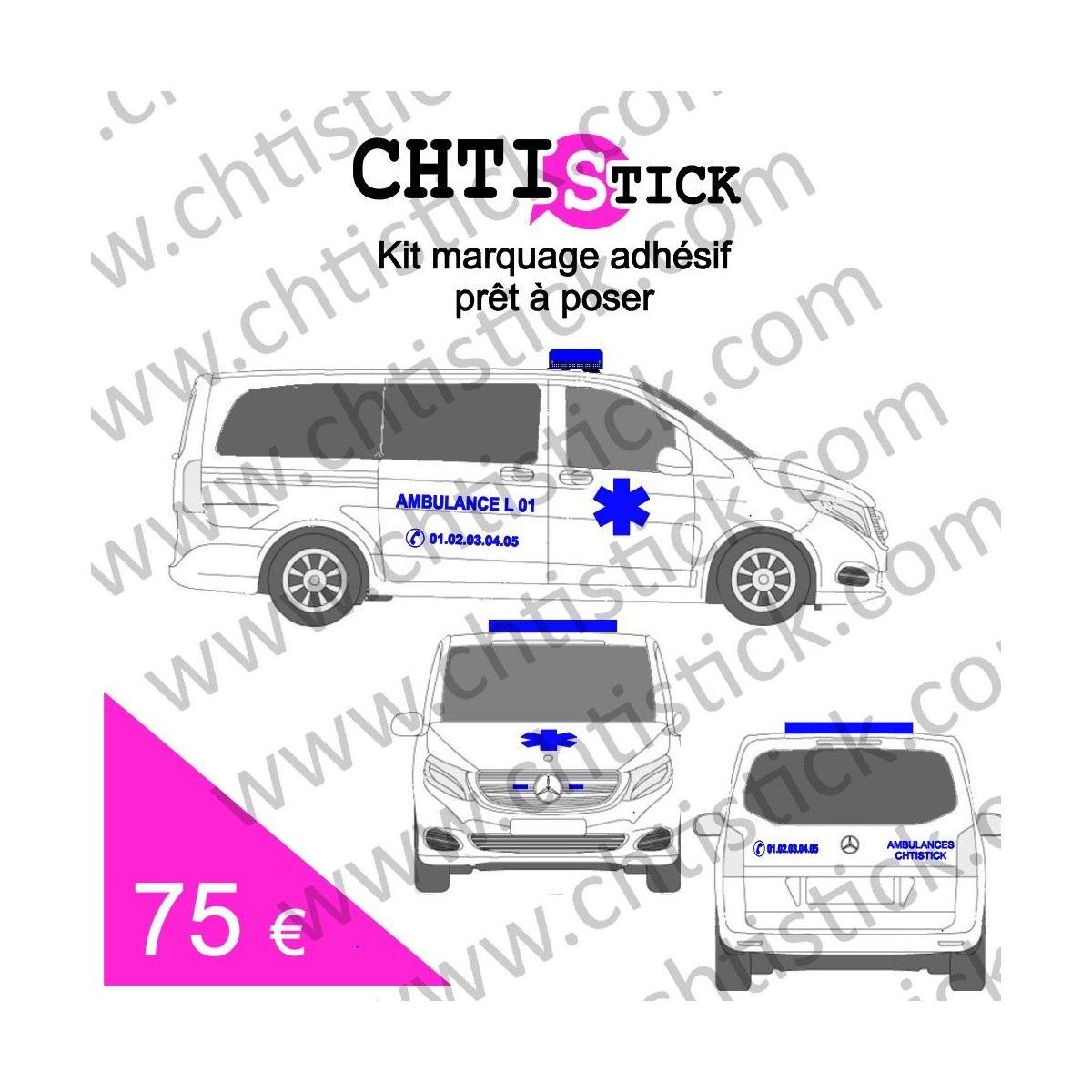 chtistick Kit marquage Ambulance 02