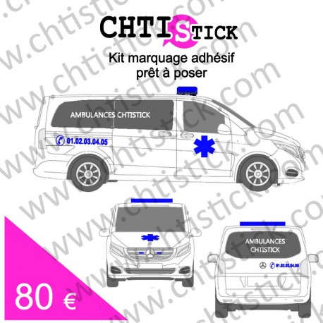 MARQUAGE AMBULANCE DECO TAILLE L_4