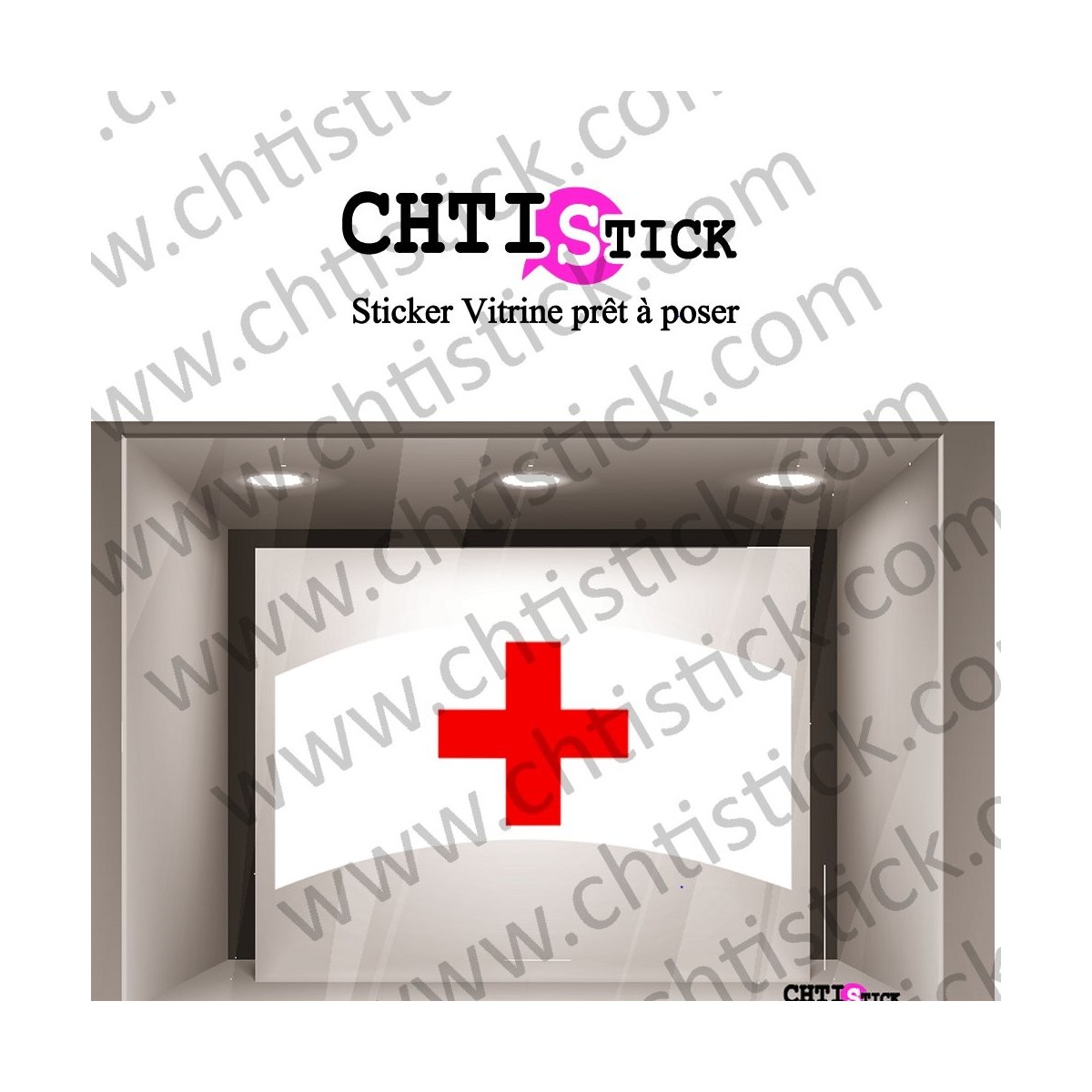 STICKER COIFFE INFIRMIERE
