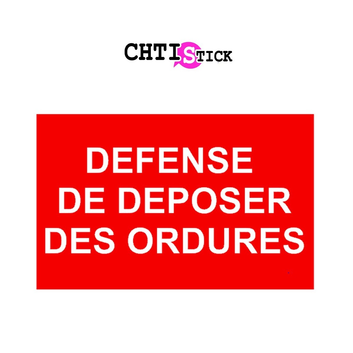 AUTOCOLLANT DEFENSE ORDURES 