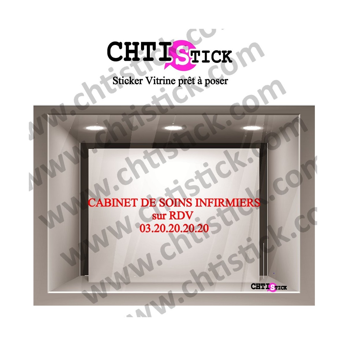 LETTRAGE CABINET SOINS INFIRMIER 02