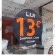 STICKER TARIF VITRINE ROND IMPRIME 25/2