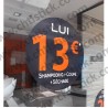 chtistick STICKER TARIF VITRINE ROND IMPRIME 25/2