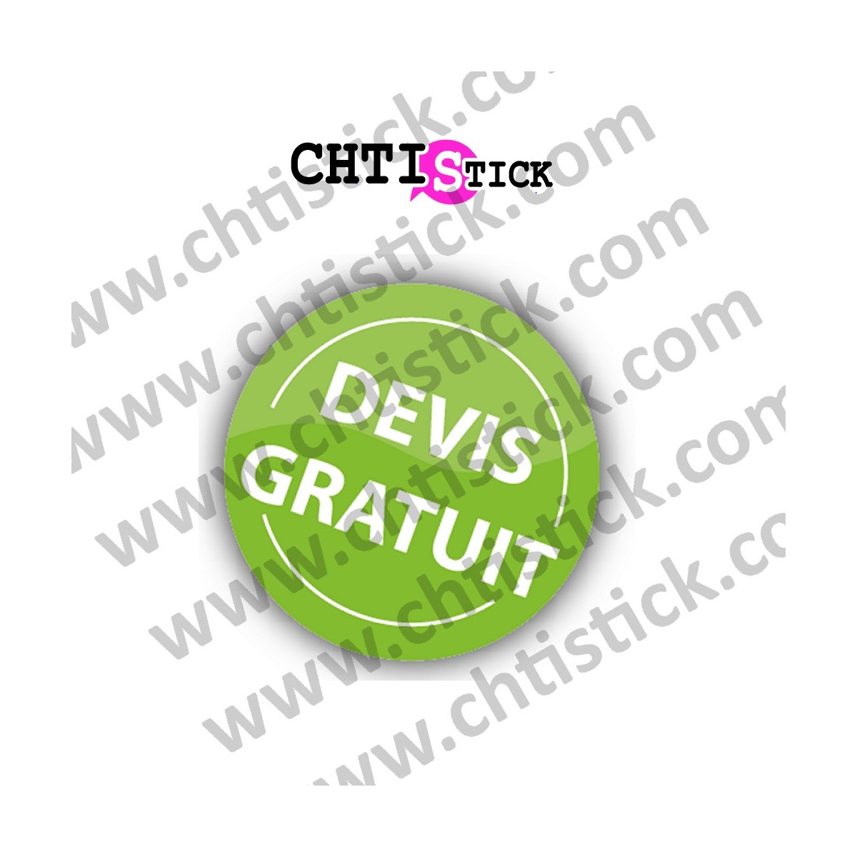 STICKERS DEVIS GRATUIT n°2