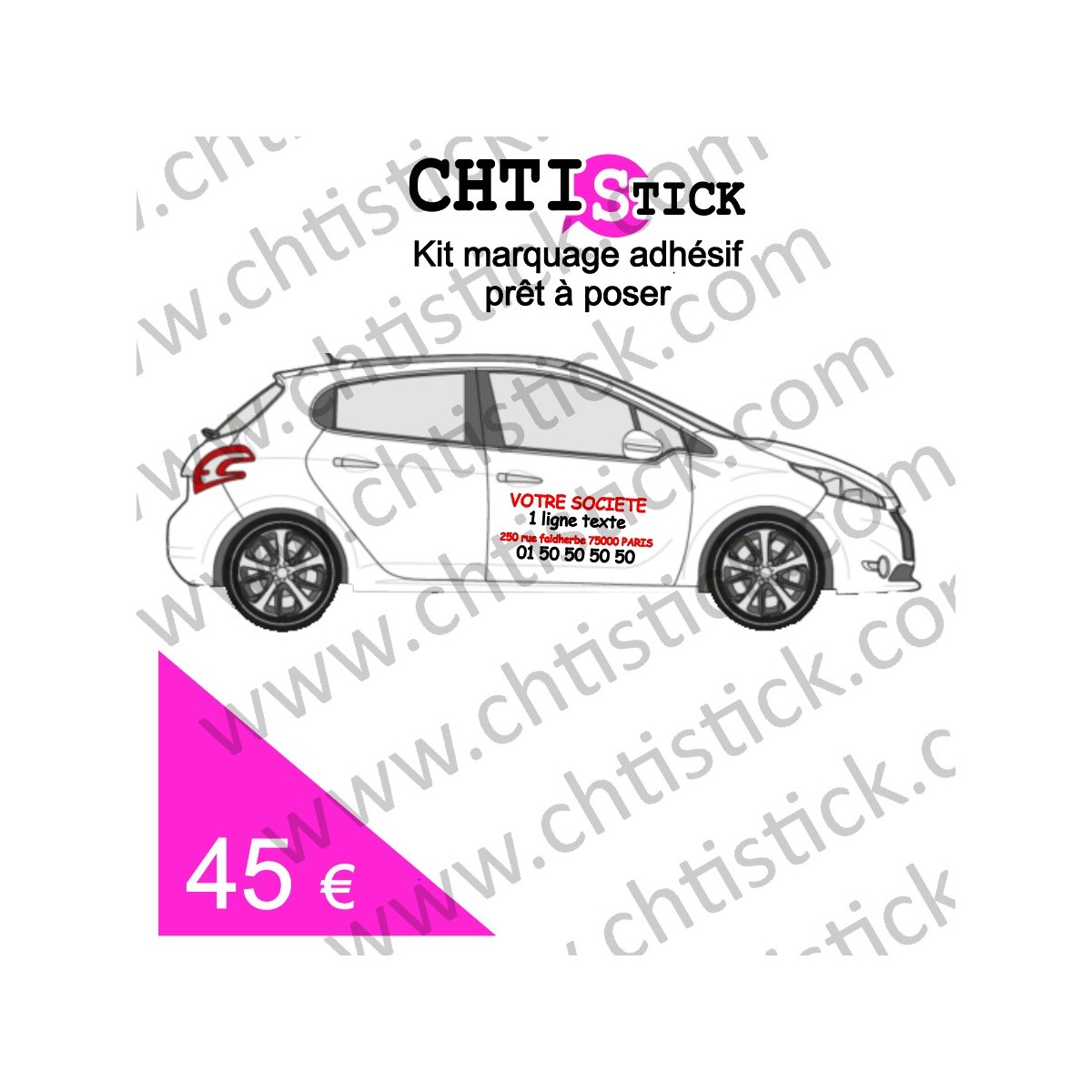 MARQUAGE VOITURE A MQ11