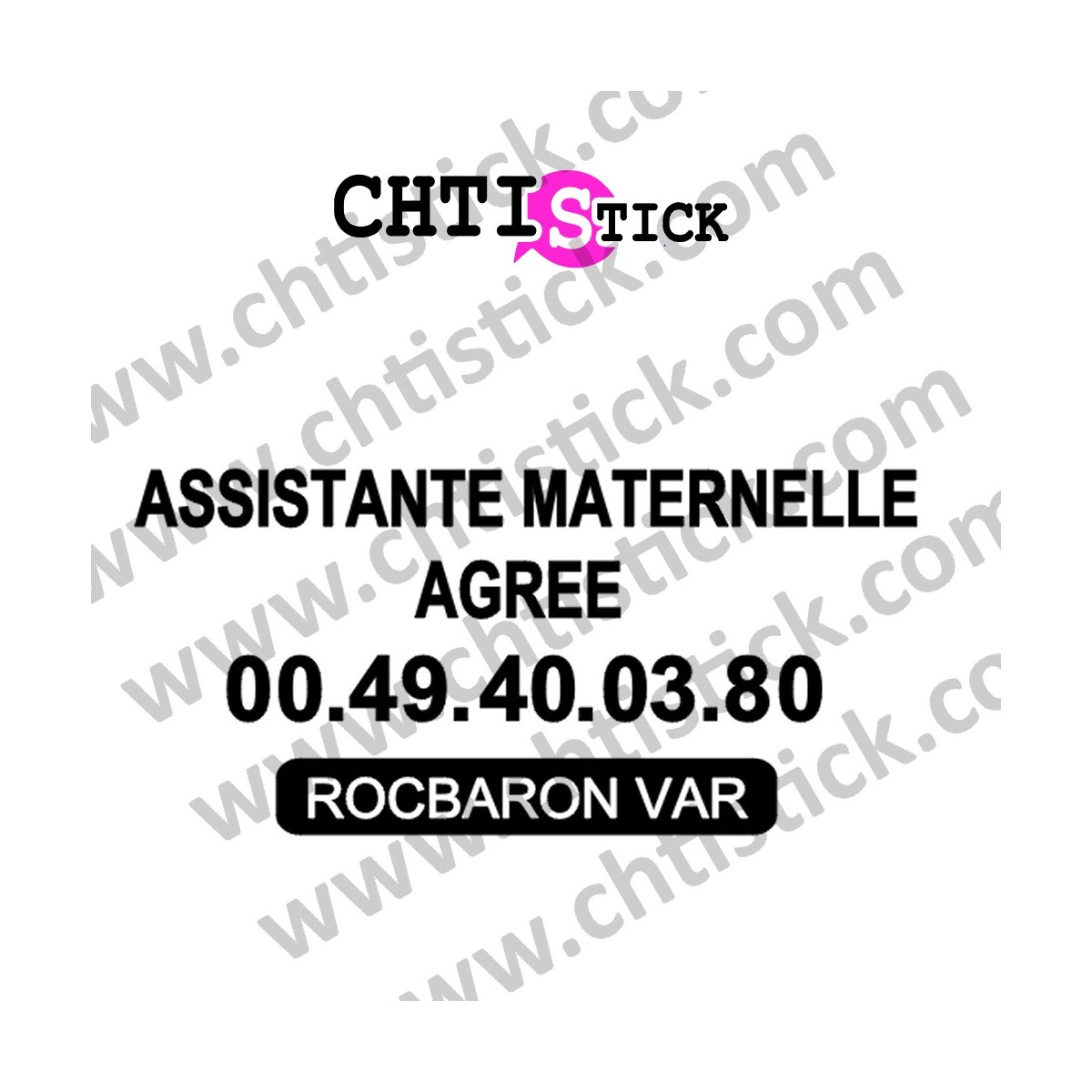 chtistick MARQUAGE VITRE ASSISTANTE MATERNELLE