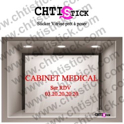 LETTRAGE ADHESIF CABINET MEDICAL 02