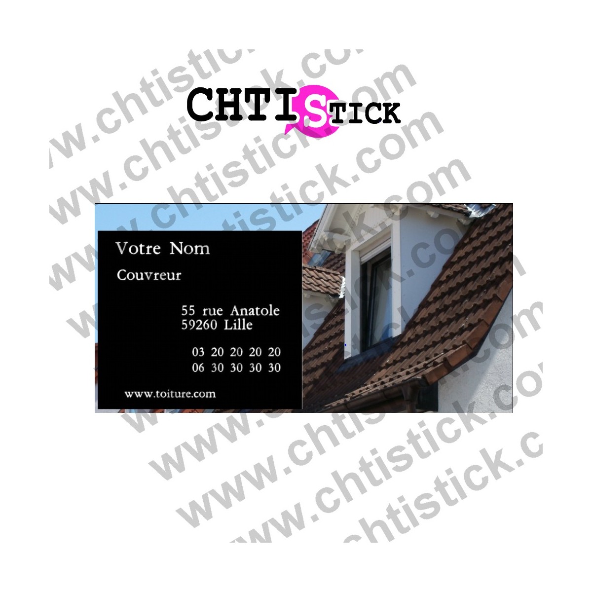 chtistick MARQUAGE VÉHICULE COUVREUR