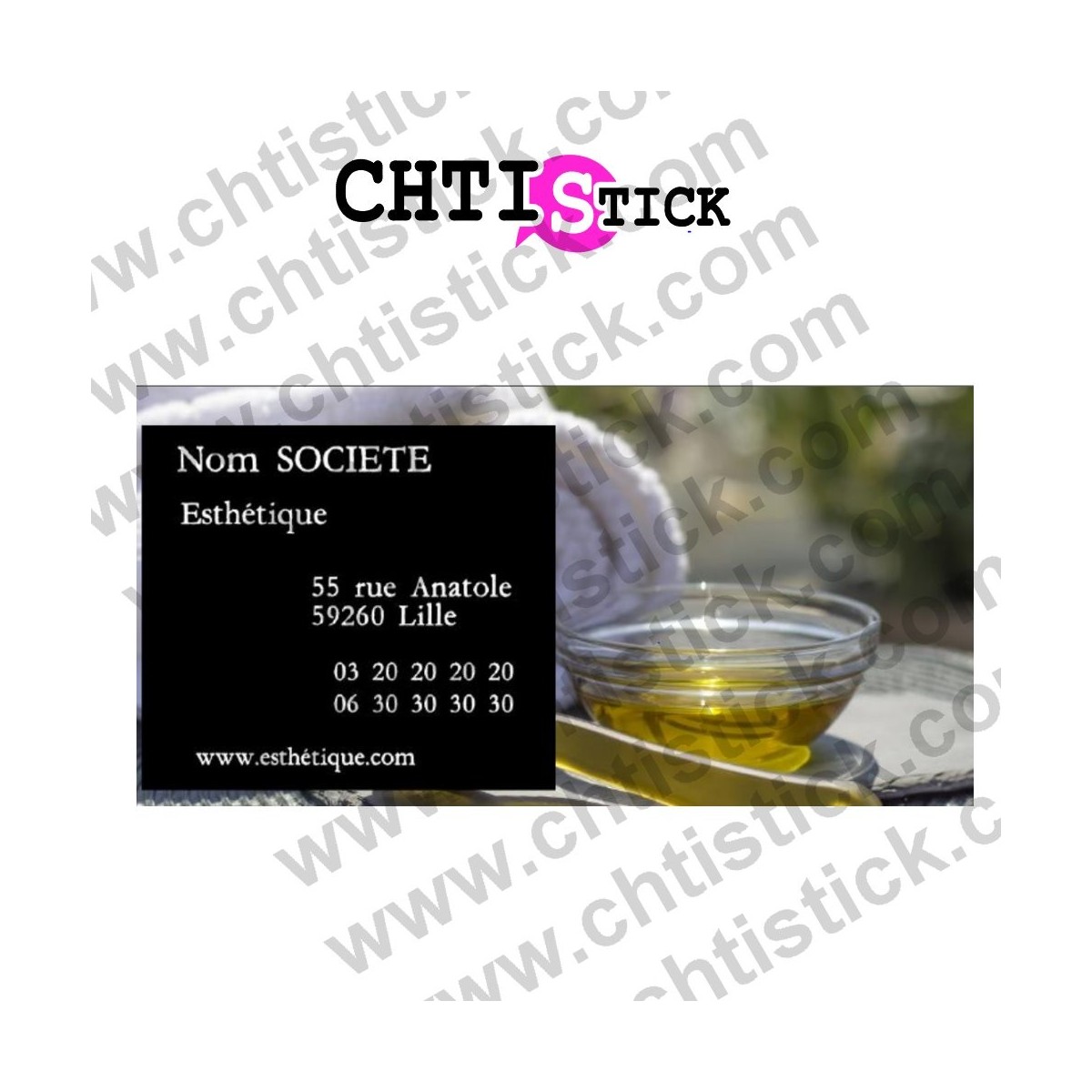 chtistick MARQUAGE VÉHICULE ESTHÉTICIENNE