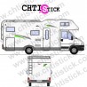 STICKER DÉCORATION CAMPING CAR