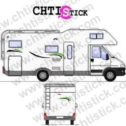 Kit d'autocollants Camper Sticker Pilote nouveau DECAL -  France