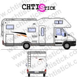 Stickers pour camping-car et van aménagé - DESIGNYOURCAMPINGCAR