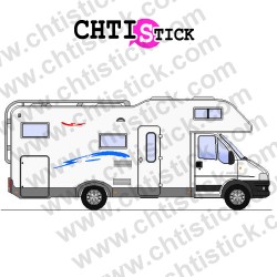 STICKER DECORATION CAMPING CAR 15