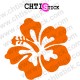 STICKER HIBISCUS 