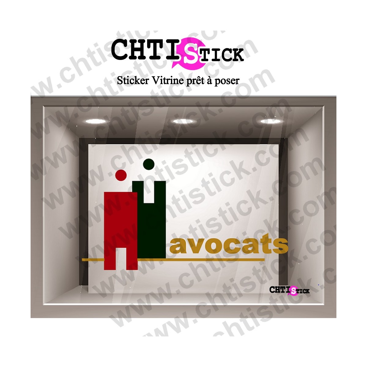 STICKER LOGO AVOCAT
