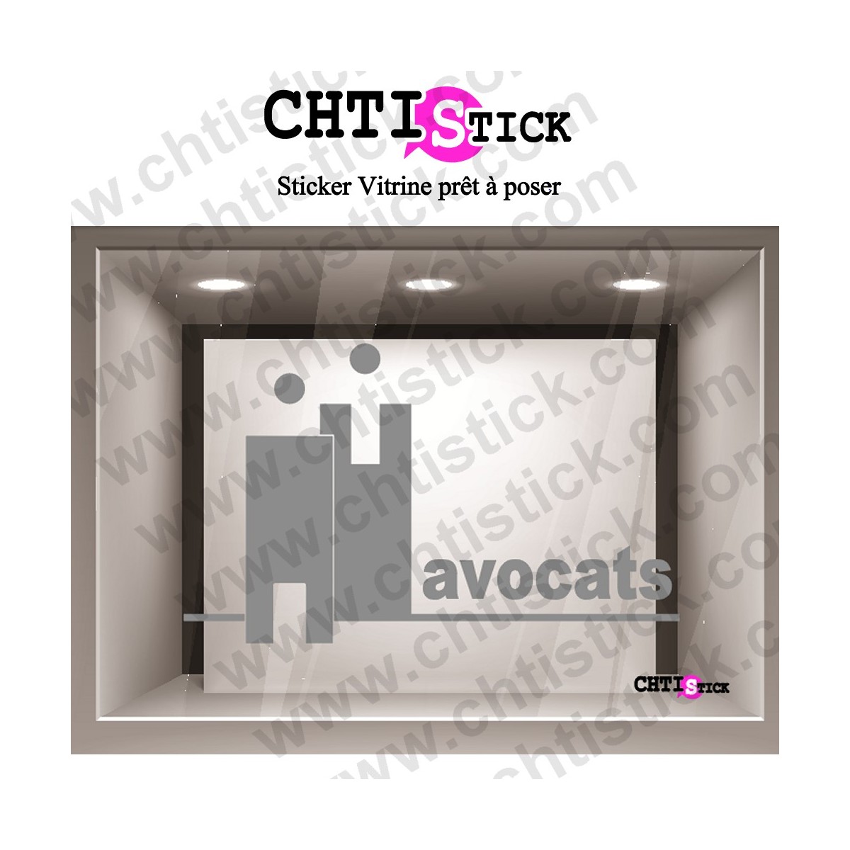 STICKERS LOGO AVOCAT DEPOLI