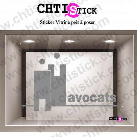 STICKER LOGO AVOCAT DEPOLI