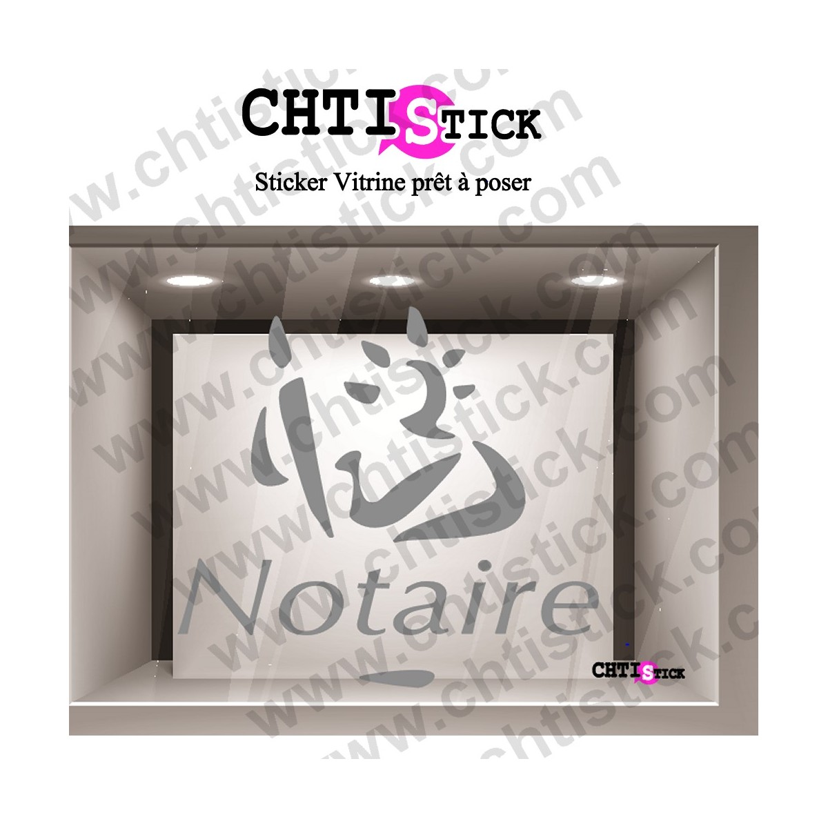 STICKER LOGO NOTAIRE DEPOLI