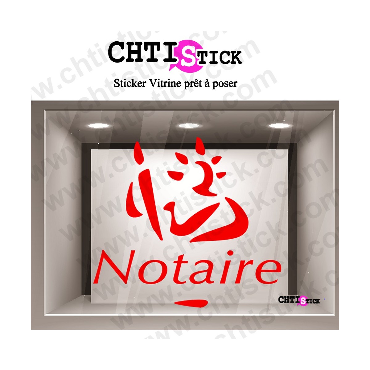 STICKER LOGO NOTAIRE