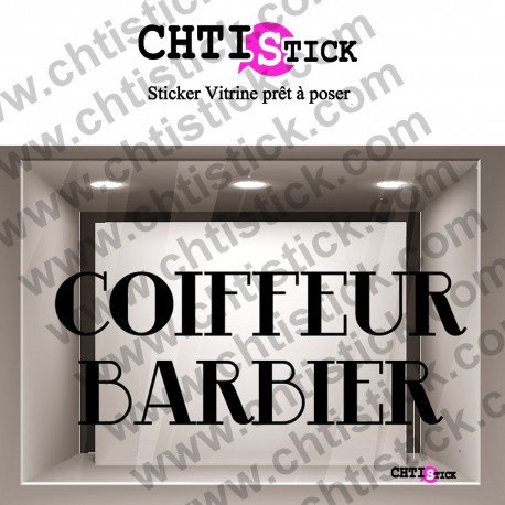 STICKER TEXTE BARBIER