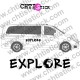 STICKER CAMPING CAR EXPLORE