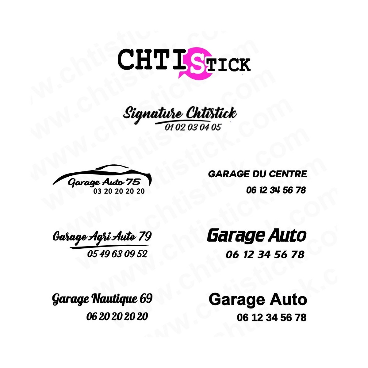 chtistick Signature de coffre 