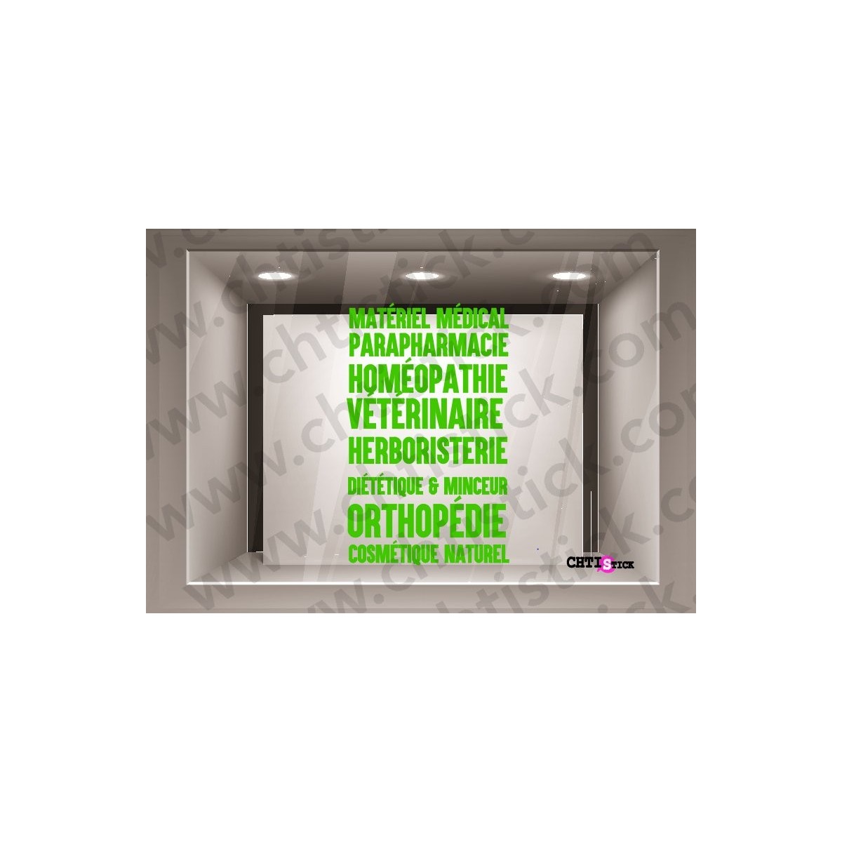 LETTRAGE PHARMACIE VÉTÉRINAIRE