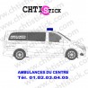 chtistick MARQUAGE VITRE AMBULANCE 2