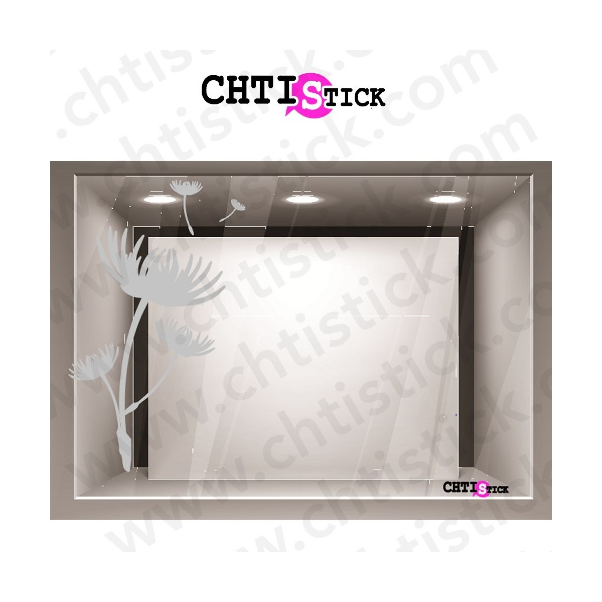 STICKERS FLEUR DEPOLI