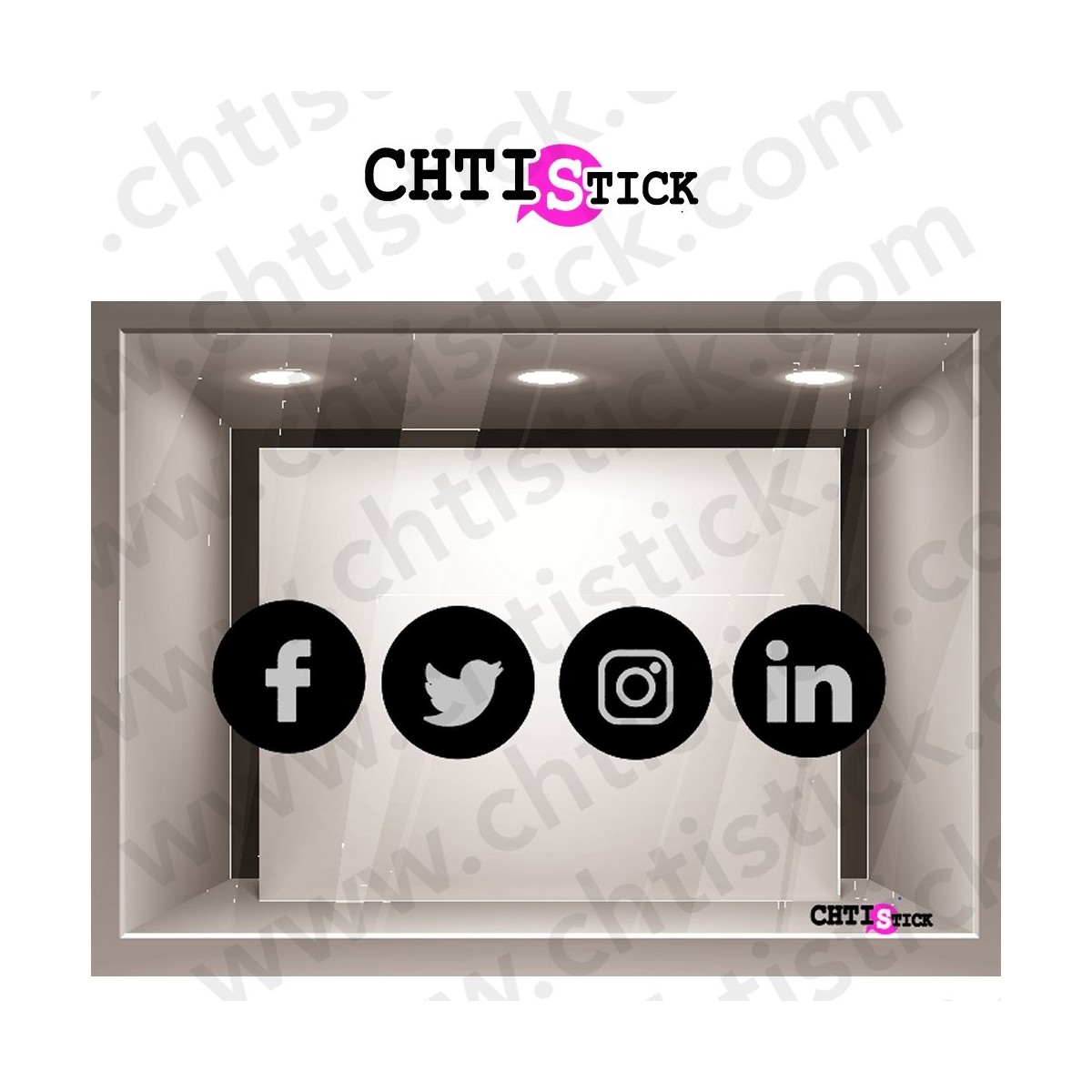 STICKER RESEAUX SOCIAUX