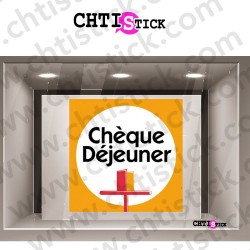 STICKER CHÈQUE DÉJEUNER