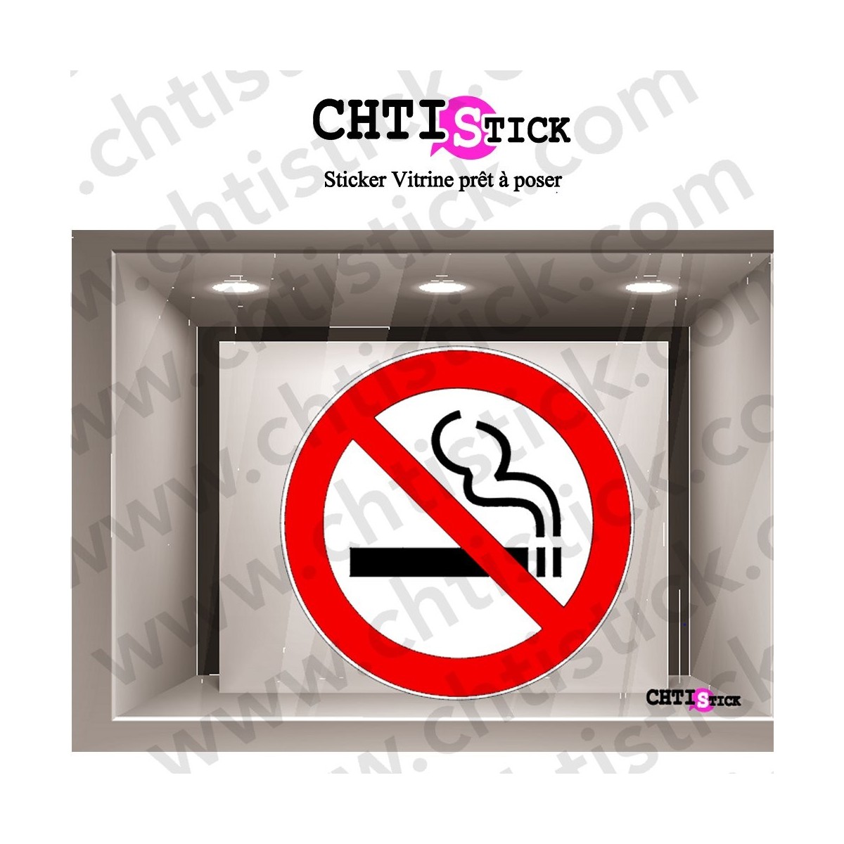 STICKERS INTERDIT DE FUMER