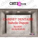 chtistick LETTRAGE CABINET DENTAIRE 01