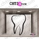 chtistick STICKER DENTISTE