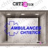 chtistick STICKERS_VITRE_AMBULANCE