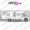STICKER DÉCORATION CAMPING CAR