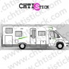 STICKER DÉCORATION CAMPING CAR