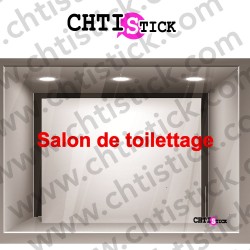 LETTRAGE VITRINE TOILETTAGE