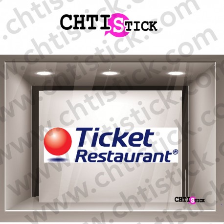 STICKER TICKET RESTAURANT