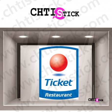 STICKER TICKET RESTAURANT 2