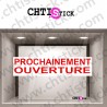 chtistick AUTOCOLLANT OUVERTURE MAGASIN