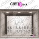STICKER HUISSIER JUSTICE DEPOLI