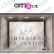 STICKER HUISSIER JUSTICE DEPOLI